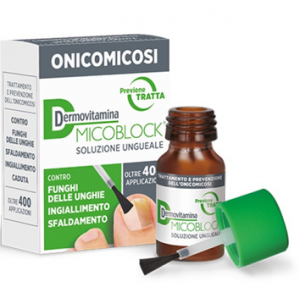 DERMOVITAMINA MICOBLOCK SOLUZIONE UNGUEALE SPECIFICA PER IL TRATTAMENTO E PREVENZIONE DELL' ONICOMICOSI