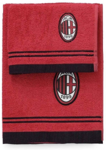 Coppia asciugamani 1+1 AC Milan