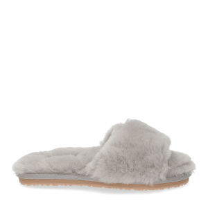 Mou sheepskin fur slide slipper light-2