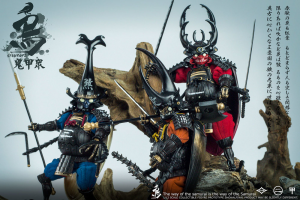 Samurai Beetle: Action Figures 1/12 Serie 1 completa by Crowtoys