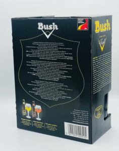 Birra Bush - 2 Triple CL.33 + 2 Caractére CL.33 + 1 Bicchiere