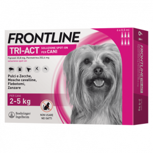 FRONTLINE TRI-ACT SPOT-ON 2-5kg    3x0,5ml