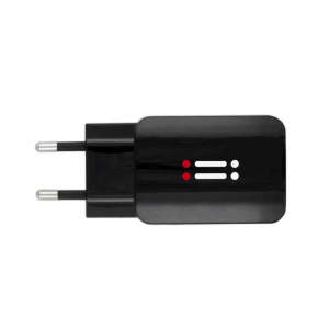 USB Travel charger con 2 porte USB - Black
