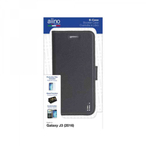 Custodia booklet B-Case per Samsung Galaxy J3 (2016) - Black