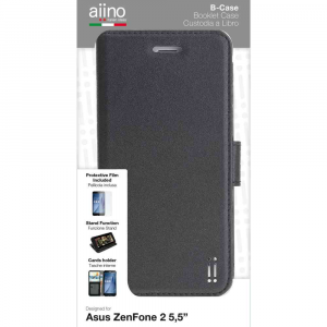 Custodia booklet B-Case per Asus ZenFone 2 5.5 pollici - Black