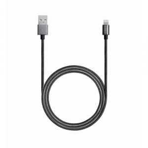 Aiino - Apple cavo Lightning Cable MFI metallo e tessuto 1.2 m 