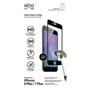 Aiino - Vetro Full Screen RockGlass per iPhone 7 Plus e 8 Plus 