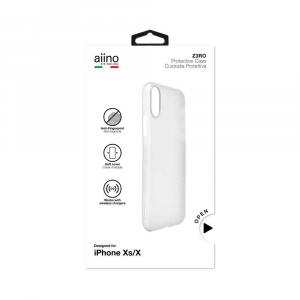 Custodia Z3RO Ultra Slim per iPhone X / Xs - Premium - Clear