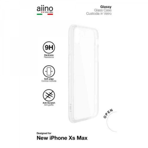 Aiino - Custodia Glassy per iPhone Xs Max - trasparente