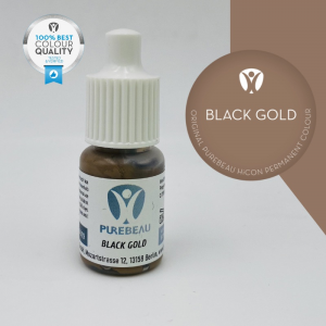 Pigmento Liquido per PMU Purebeau - Black Gold (5 ml)