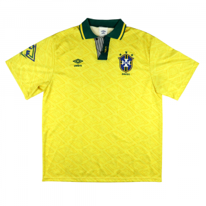 1991-93 Brasile Maglia Home XL (Top)