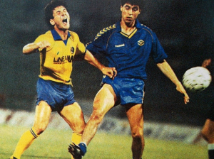 1989-90 Hellas Verona Maglia Match Worn #20 XL (Top)