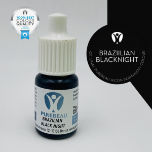 Pigmento Liquido per PMU Purebeau - Brazilian Black Night (5 ml)