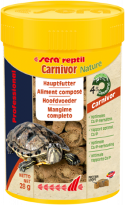Sera reptil Professional Carnivor Nature mangime  per rettili carnivori e tartarughe acquatiche