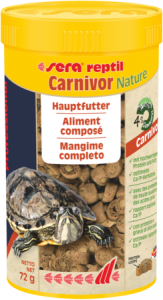 Sera reptil Professional Carnivor Nature mangime  per rettili carnivori e tartarughe acquatiche