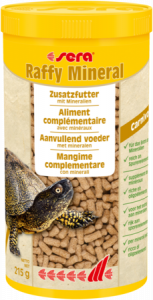 Sera Raffy Mineral 1000ml (215g) mangime a granuli per tartarughe acquatiche e iguana