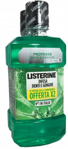 Listerine difesa denti e gengive collutorio 1+1