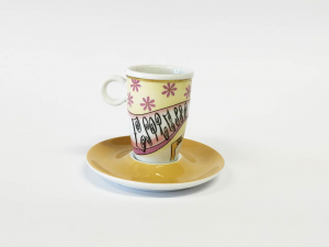 Funky Girl cappuccino cup (6pcs)