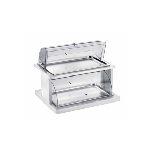 Double deck trays with covers for pastries (1pcs)