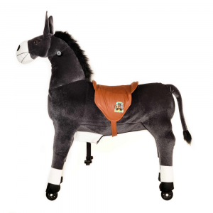 Cavallo Cavalcabile con ruote Asino Dundy 