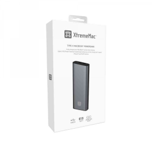 Batteria Esterna Power Bank USB-C per MacBook iPhone 20100mAh grey