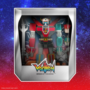 Voltron Defender of the Universe Ultimates: VOLTRON Chrome ver. by Super 7