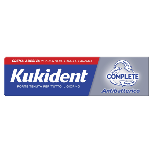 Kukident Complete Antibatterico crema adesiva per protesi dentarie 47 g