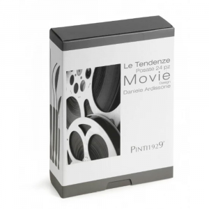 Pintinox Movie Set di Posate 24 Pezzi Giallo con Confezione Regalo