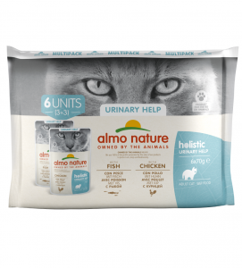 Almo Nature - Holistic Cat Functional - Multipack - Urinary Support - 6 buste da 70g