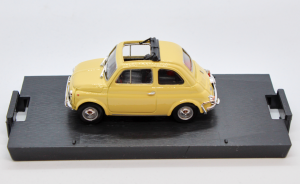 Fiat 500L Open 1968-1972 Thaiti Yellow 1/43 100% Made In Italy By Brumm