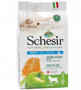 Schesir Dog - Natural Selection - All Breeds - Puppy - Agnello - 2,24 kg 