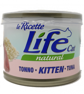 Life Cat - Natural - Le ricette - Kitten - 150g x 24 lattine