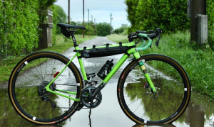 Borsa da telaio half frame waterproof 100% per bikepacking