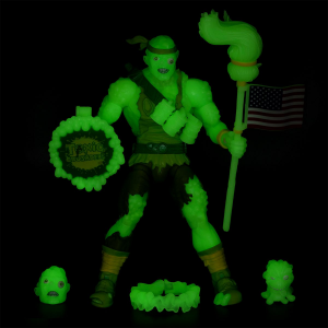 Ultimates Action Figure: TOXIC CRUSADERS Deluxe EE Exclusive Glow by Super 7