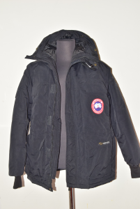 Jacket Man Canada Goose Black In Feather Doca Sizexs Made In Ade In Canada