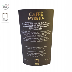 Caffe Moretta Fanese con Scatola Regalo - 70cl