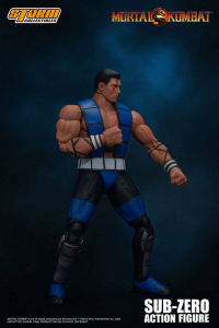 Mortal Kombat Action Figure: SUB-ZERO UNMASKED by Storm Collectibles