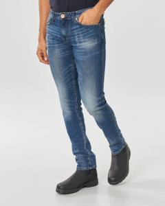 Jeans J14 skinny lavaggio medio stone washed