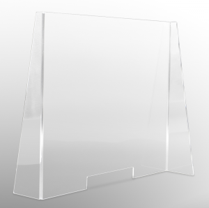 Plexiglass protective screen