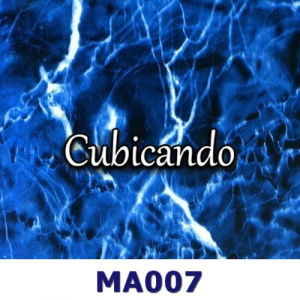 Pellicola per cubicatura effetto Marmo Blu