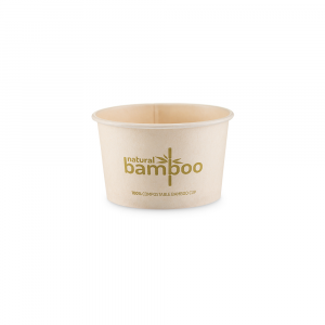 Coppette gelato in Bamboo compostabile 80cc