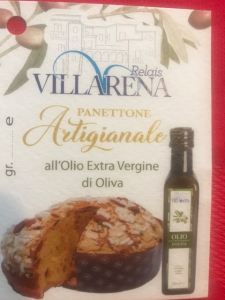 Artisan Panettone with Extra Virgin Olive Oil