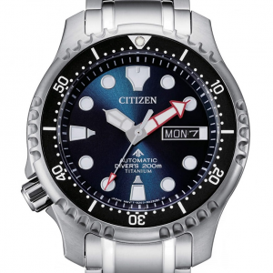 Citizen Diver's Automatic 200 mt - Super Titanio, Blu