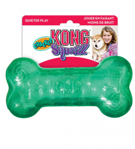 Kong - Squeezz Crackle Bone - M