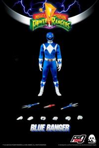 Power Rangers - Mighty Morphin: BLUE RANGER  by ThreeZero