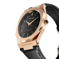 Orologio D1 Milano,  ULTRA THIN LEATHER 40 MM ROSE GOLD