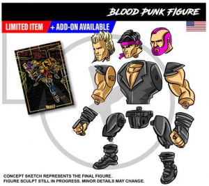Mighty Maniax action figure: BLOOD PUNK by Rocom Toys