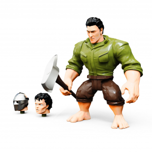 Mighty Maniax action figure: WOODSMAN by Rocom Toys