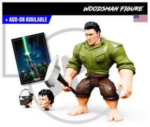 Mighty Maniax action figure: WOODSMAN by Rocom Toys