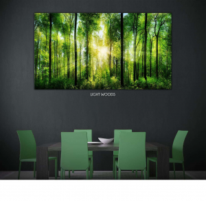 Light woods - Stampa digitale su Plexiglass® misure 100x150 cm / 100x180 cm